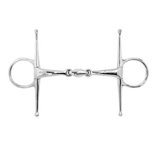 Load image into Gallery viewer, Full Cheek Snaffle Double Broken Link Bit 2270