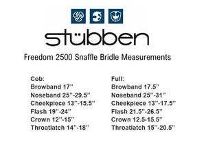 Freedom II Snaffle Bridle Slide&Lock - Pre Order