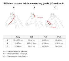 Load image into Gallery viewer, Freedom II Snaffle Bridle Slide&Lock