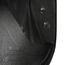 Load image into Gallery viewer, Centurion II Dressage Saddle Black 17.5" 32cm TreeClix MagicTack Blue Accents