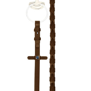 Leather Plaited Reins - Pre Order
