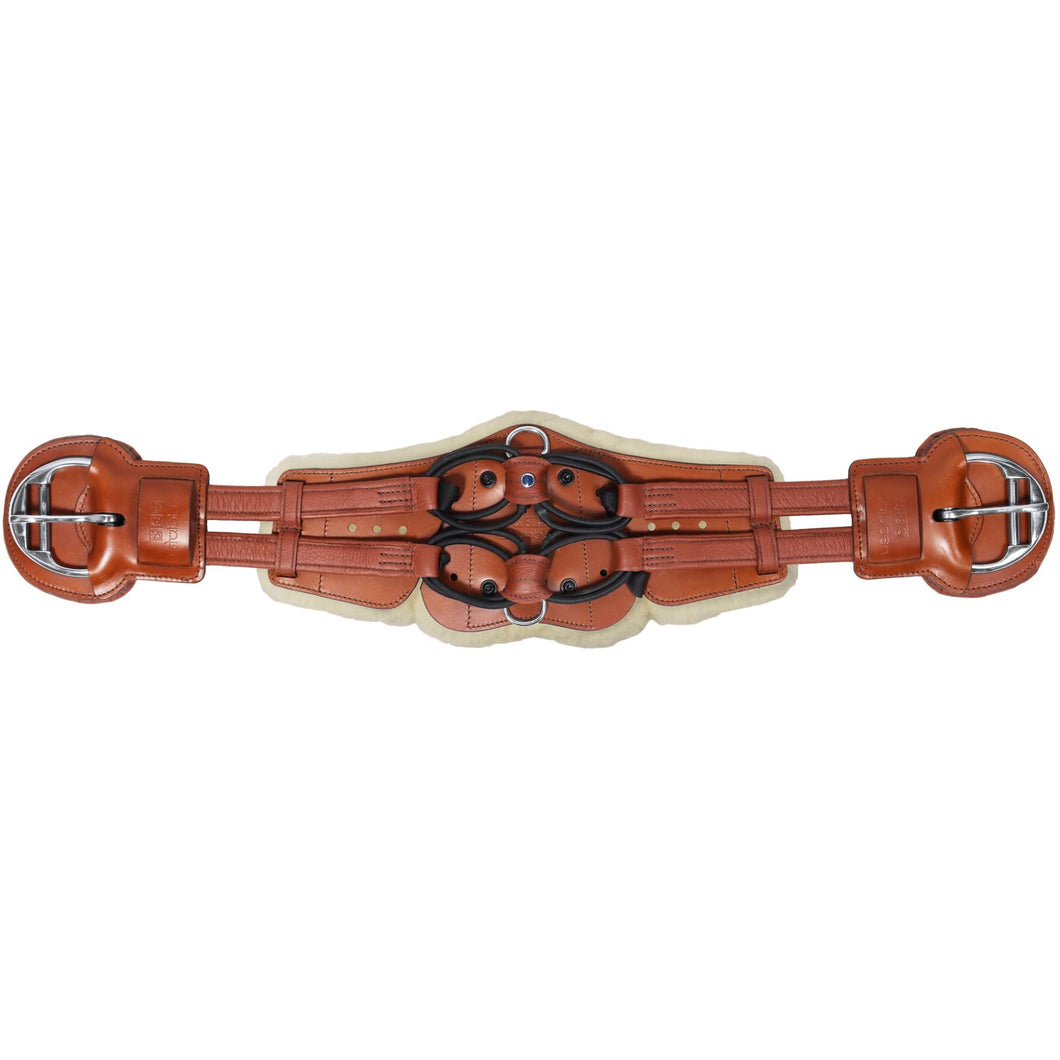 Equi-Soft Girth Western With Detachable Pad Tobacco - Pre Order