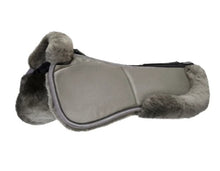 Load image into Gallery viewer, Streamline Adjuster Lambswool Half Pad Dressage
