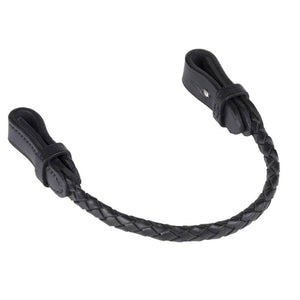 Mounting Strap Plaited Round Black