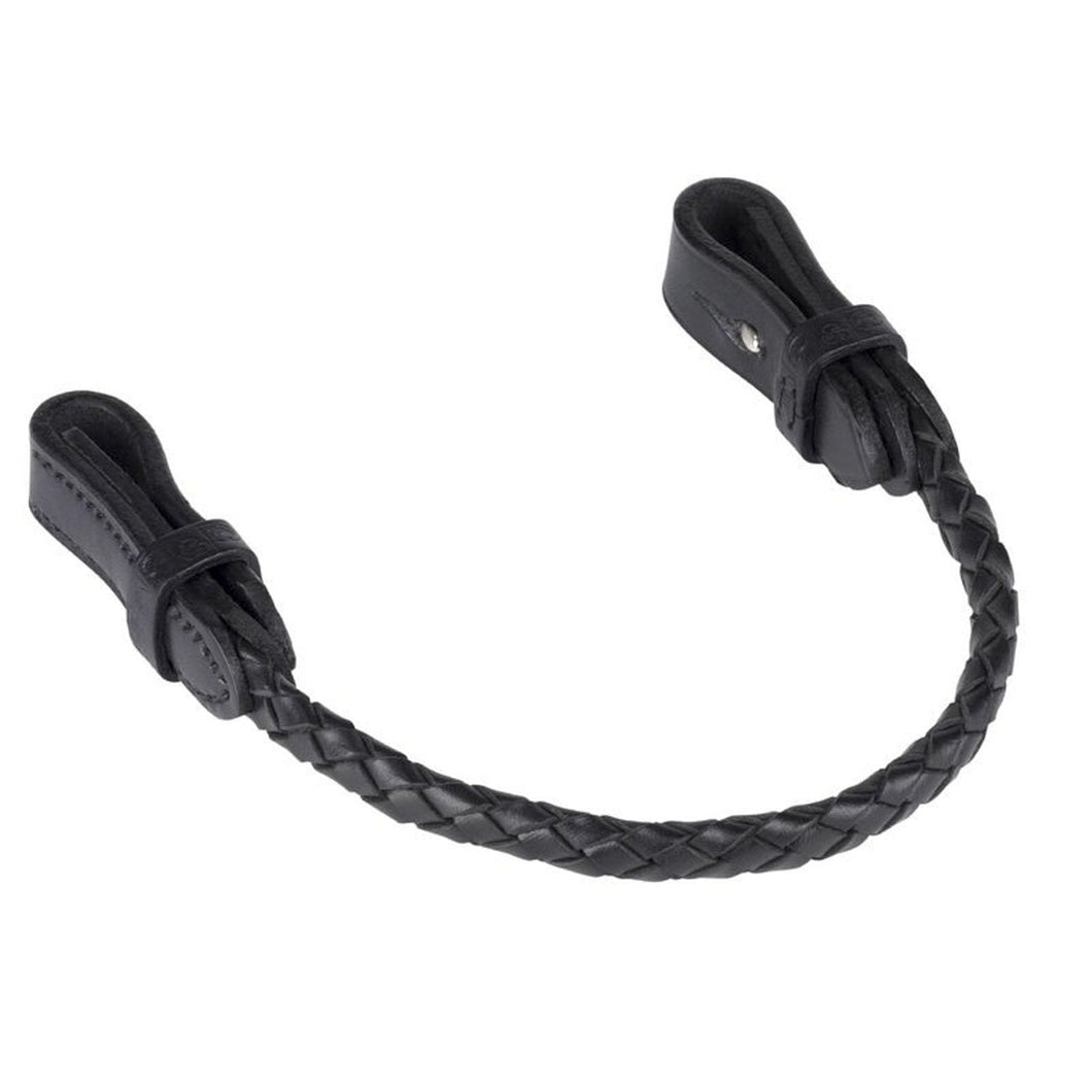 Mounting Strap Plaited Round Black