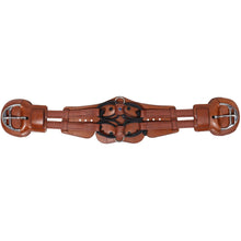 Load image into Gallery viewer, Equi-Soft Girth Western With Detachable Pad Tobacco - Pre Order

