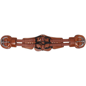 Equi-Soft Girth Western With Detachable Pad Tobacco - Pre Order