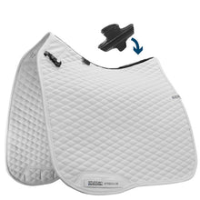 Load image into Gallery viewer, Streamline Saddle Pad Dressage White Large
