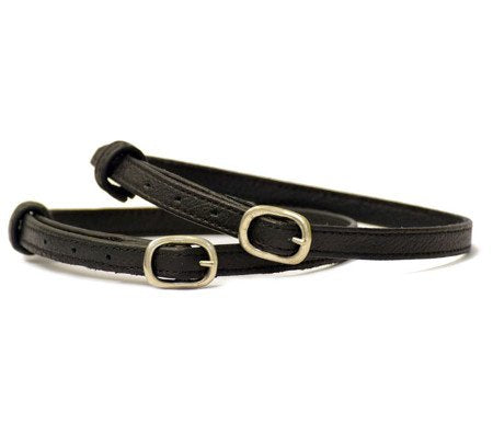 Spurs Straps Leather De Luxe 1118 Black - Pre Order