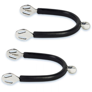 SEQ Unisex 15mm Neck Toothed Rowel Spurs 1150 - Pre Order