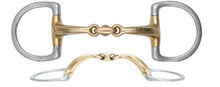 Load image into Gallery viewer, Anatomic D-Ring Double Broken Copper Mouth Bit 2252 - Pre Order
