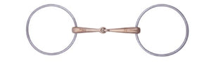 Loose Ring Single Jointed Copper Mouth Large Rings Bit 2426 - Pre Order