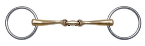 Quick Contact Bradoon Loose Ring Double Broken Copper Mouth Bit 2923 - Pre Order