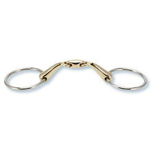 Load image into Gallery viewer, Anatomic Loose Ring Snaffle Double Broken Copper Bit 2223 - Pre Order
