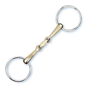 Bradoon Loose Ring Snaffle Double Broken Copper Mouth Bit 2224 - Pre Order