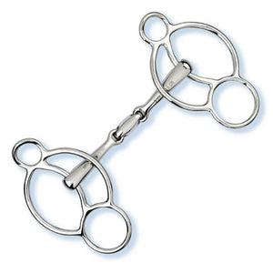 EZ Control 3-Ring Gag Double Broken Bit 2281 - Pre Order
