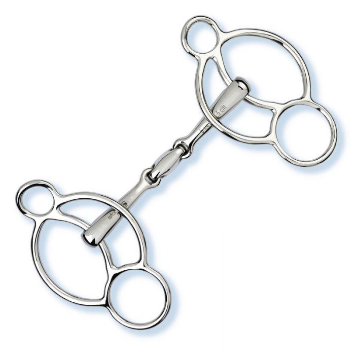 EZ Control 3-Ring Gag Double Broken Bit 2281 - Pre Order