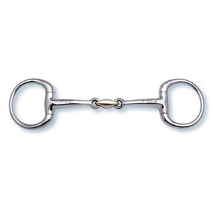Bradoon Double Broken Eggbutt Copper Link Bit 2234 - Pre Order