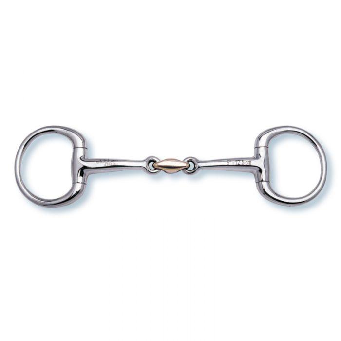 Bradoon Double Broken Eggbutt Copper Link Bit 2234 - Pre Order