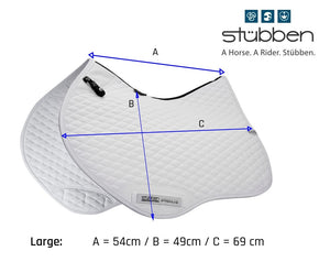 Streamline Adjuster Close Contact Saddle Pad Jump - Pre Order