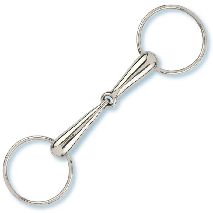 Hollow Single Jointed Loose Ring Snaffle Bit 1110