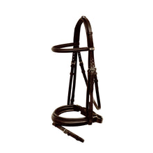 Load image into Gallery viewer, Leitrim 2300 Snaffle Bridle Ebony
