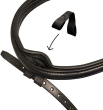 Load image into Gallery viewer, Leitrim 2300 Snaffle Bridle Ebony
